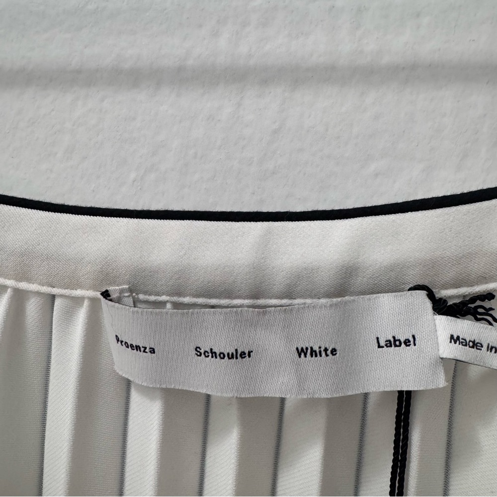 Proenza Schouler Pleated Miles Skirt in Crepe - Picture 13 of 15